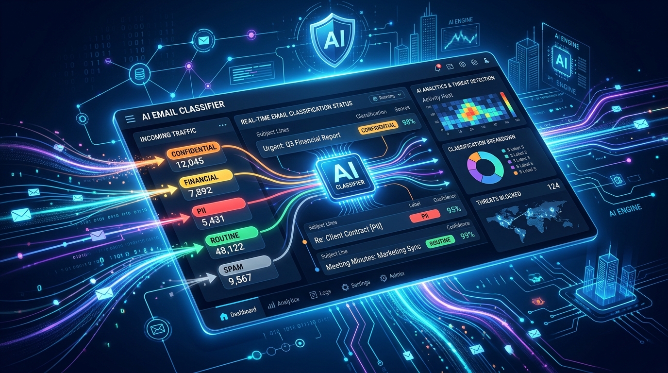 Email Classification Software: How AI Automates Email Sorting, Risk Control & Compliance